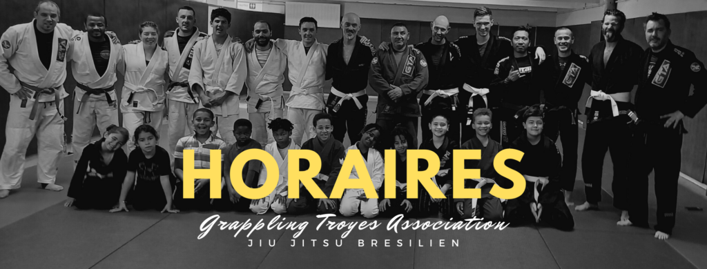 GTA - Grappling Troyes Association - Horaires - Jiu Jitsu Brésilien